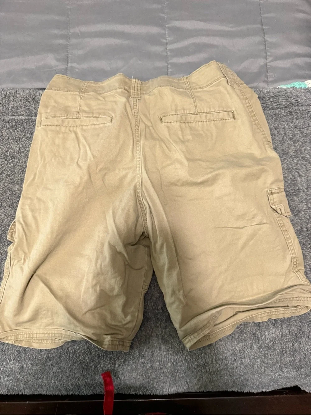 Wrangler Men's Tan Cargo Shorts - Multiple Pocket Utility